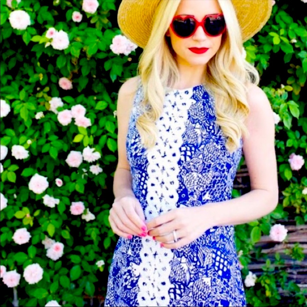 🦄 Lilly Pulitzer Royal Blue Dress 🦄